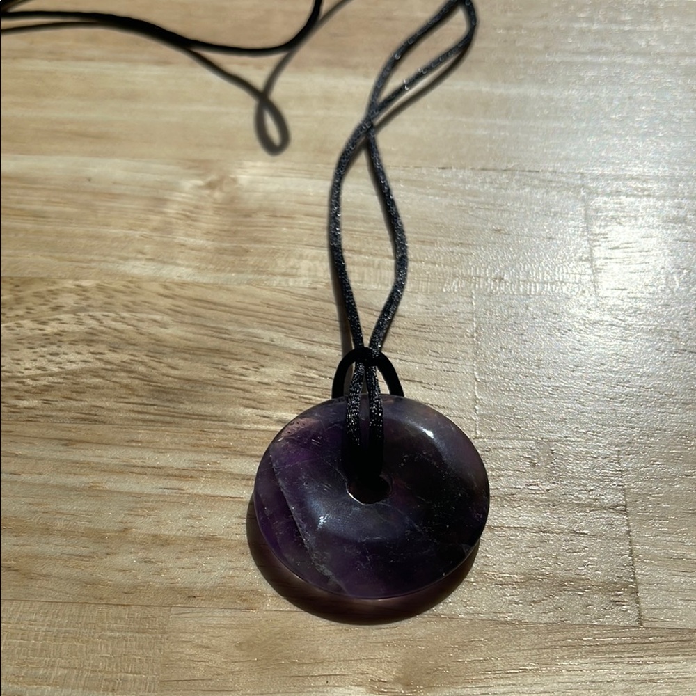 Amethyst Pendant Necklace